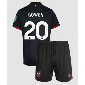 Billiga West Ham United Jarrod Bowen #20 Bortatröja Barn 2024-25 Kortärmad (+ Korta byxor)